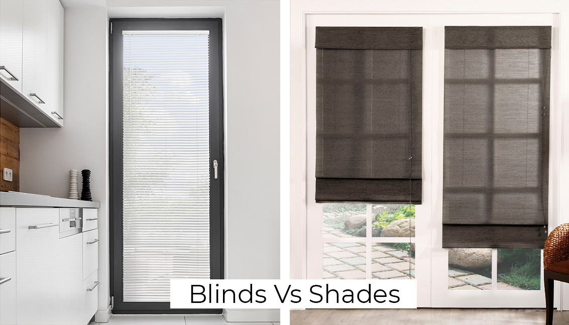 Right Blinds Or Shades For Your Door, Roman Shades For Sliding Glass Doors